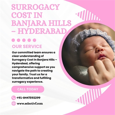 Surrogacy Cost In Banjara Hills – Hyderabad